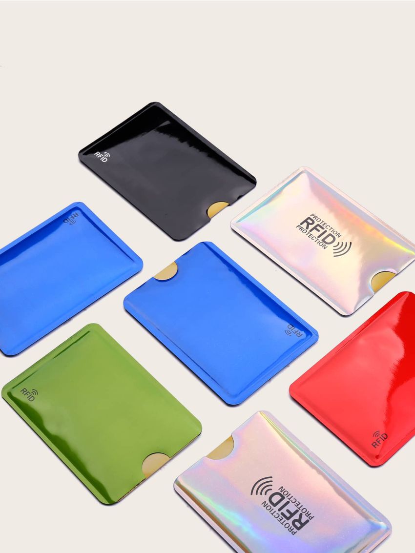 5Pcs RFID Shielding Card Holder