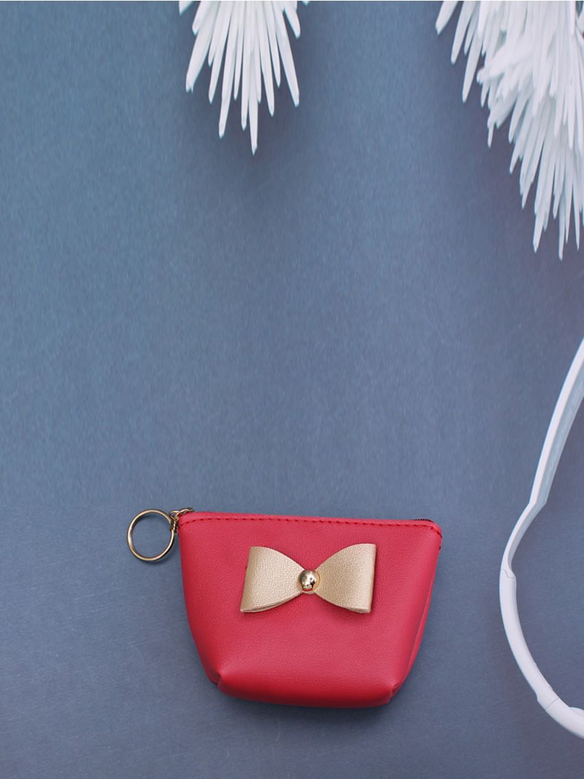 Bow Decor Coin Purse