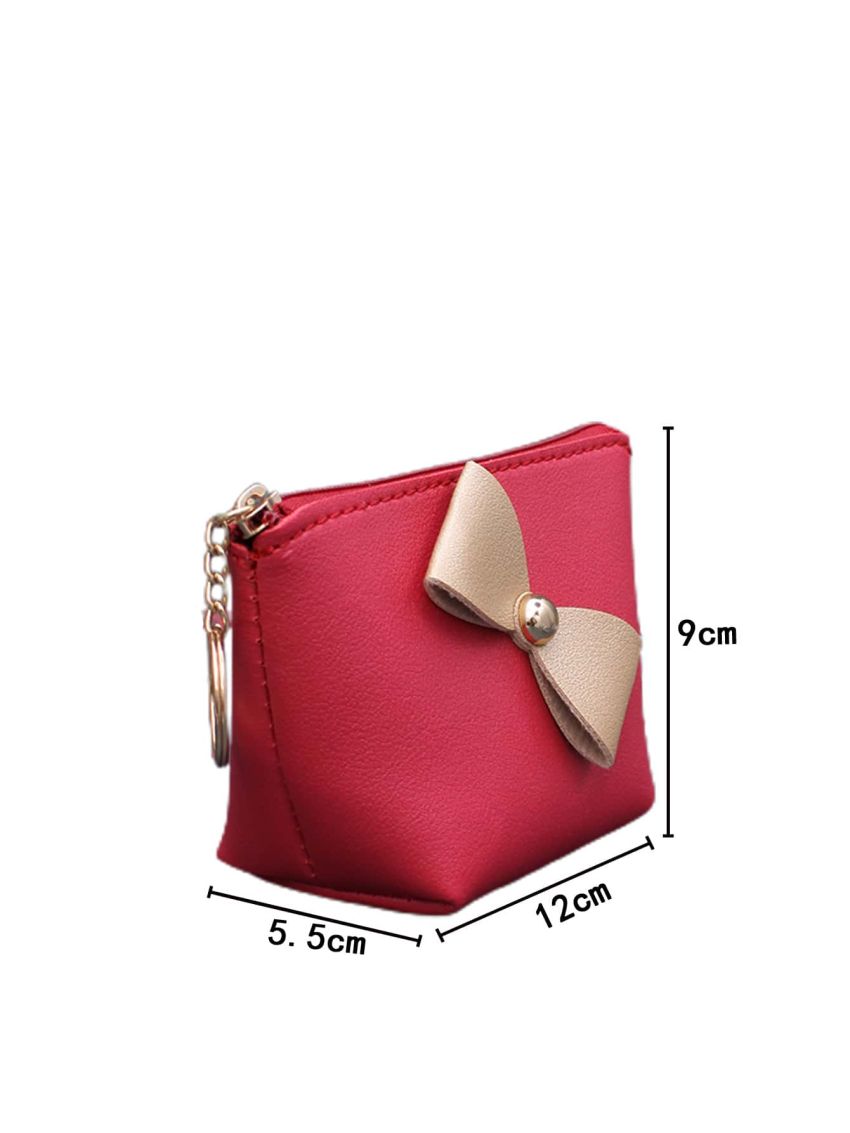 Bow Decor Coin Purse