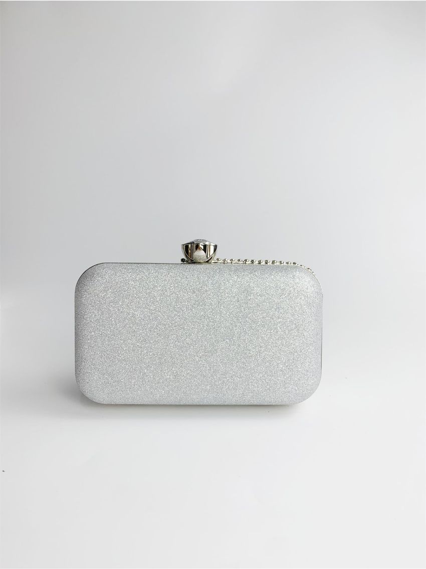 Mini Glitter Diamond Decor Evening Bag