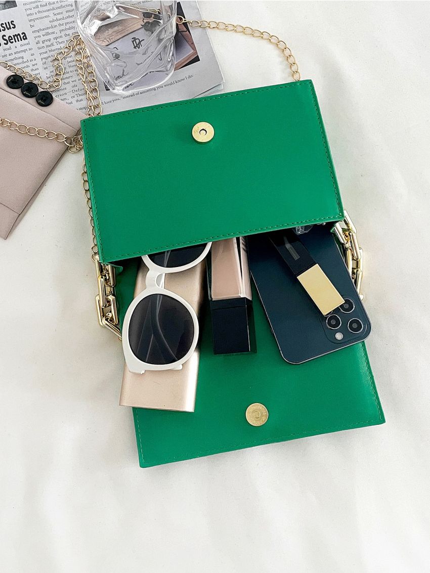 Mini Quilted Flap Chain Bag