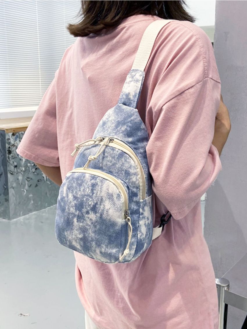 Mini Tie Dye Sling Bag