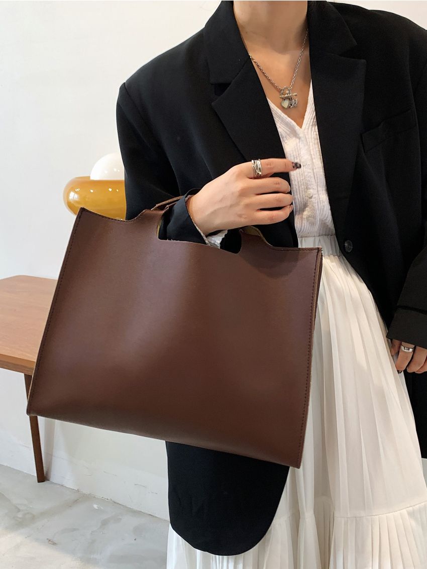 Minimalist Top Handle Bag