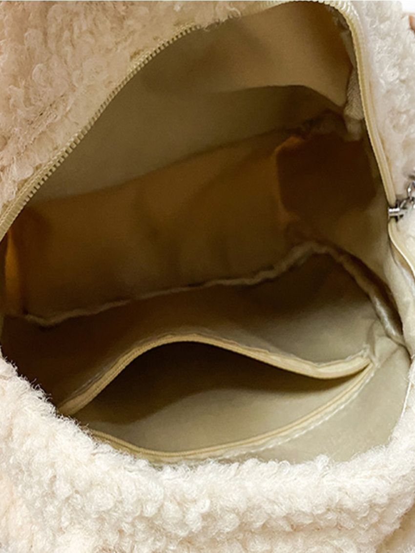 Mini Pocket Front Fluffy Classic Backpack