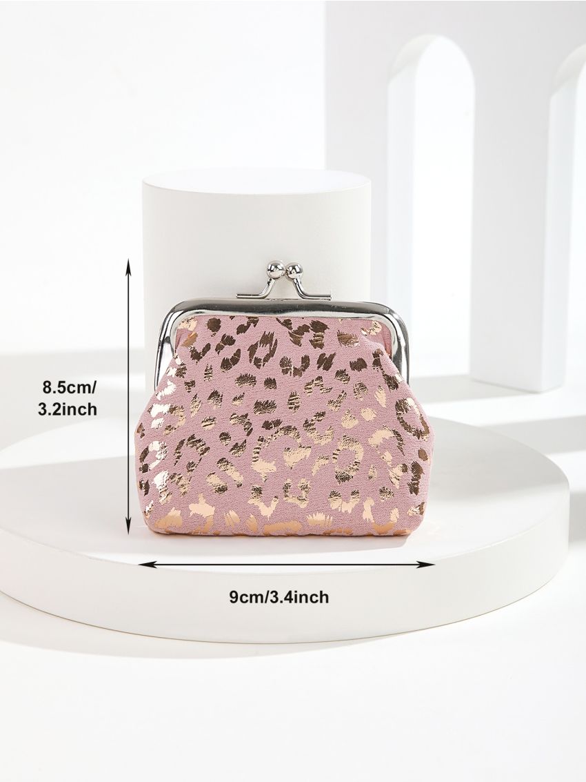 Glitter Kiss Lock Purse