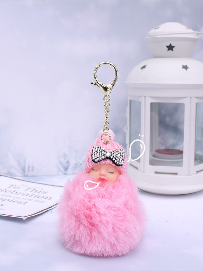 Fuzzy Doll Bag Charm