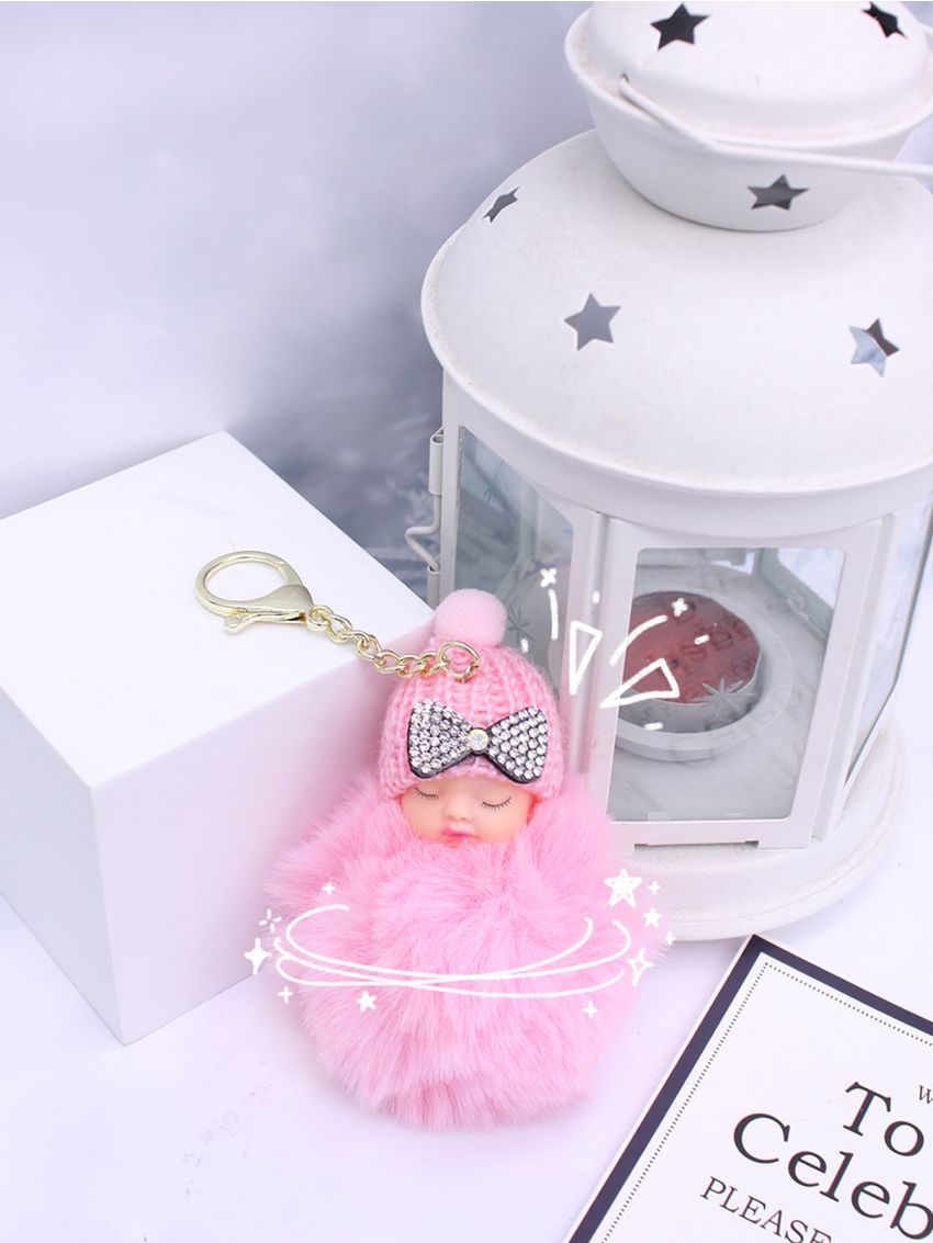 Fuzzy Doll Bag Charm