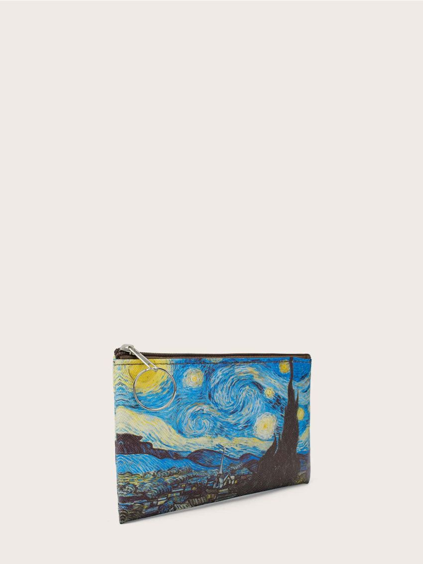 Starry Night Over The Rhone Print Coin Purse