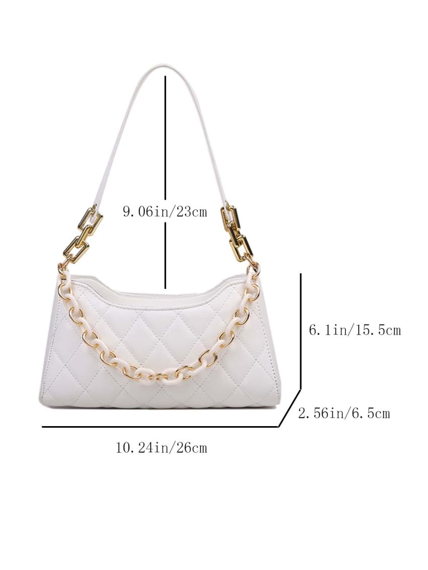 Quilted Chain Shoulder Bag