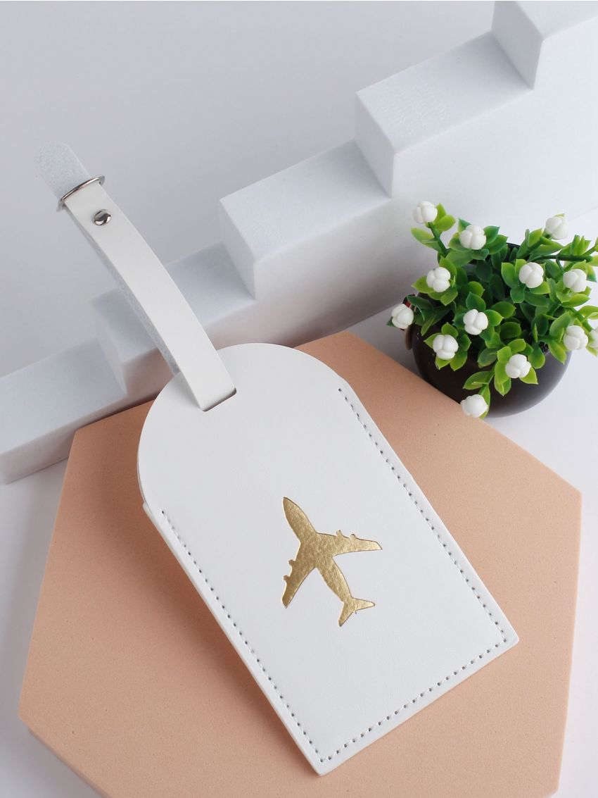 Plane Graphic Luggage Tag