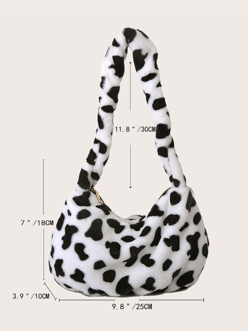 Dalmatian Print Crossbody Bag