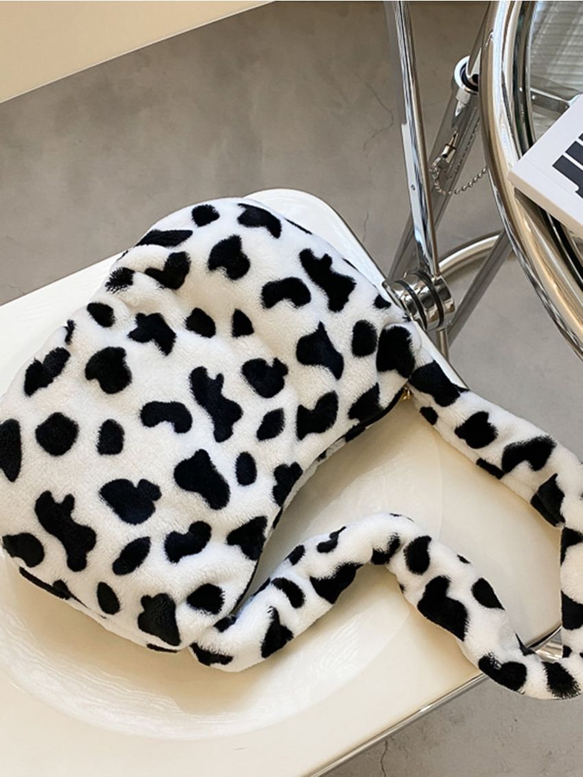 Dalmatian Print Crossbody Bag