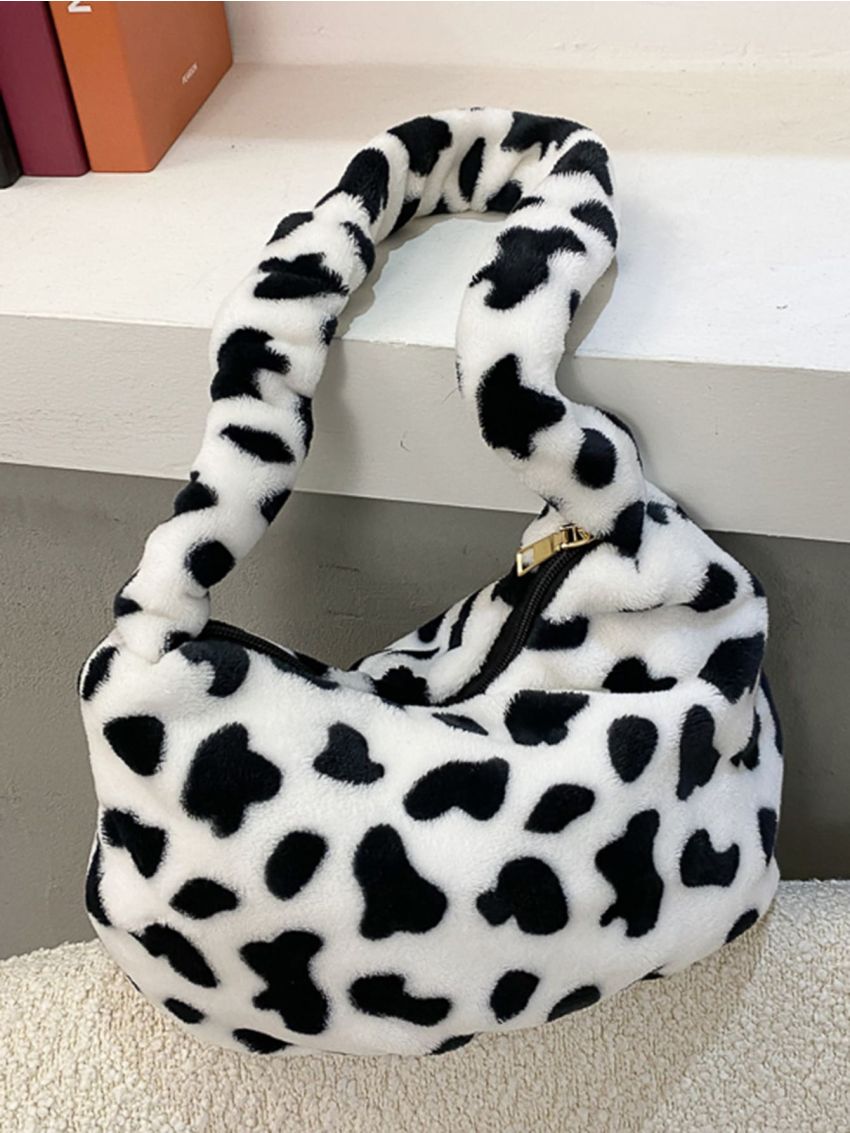 Dalmatian Print Crossbody Bag