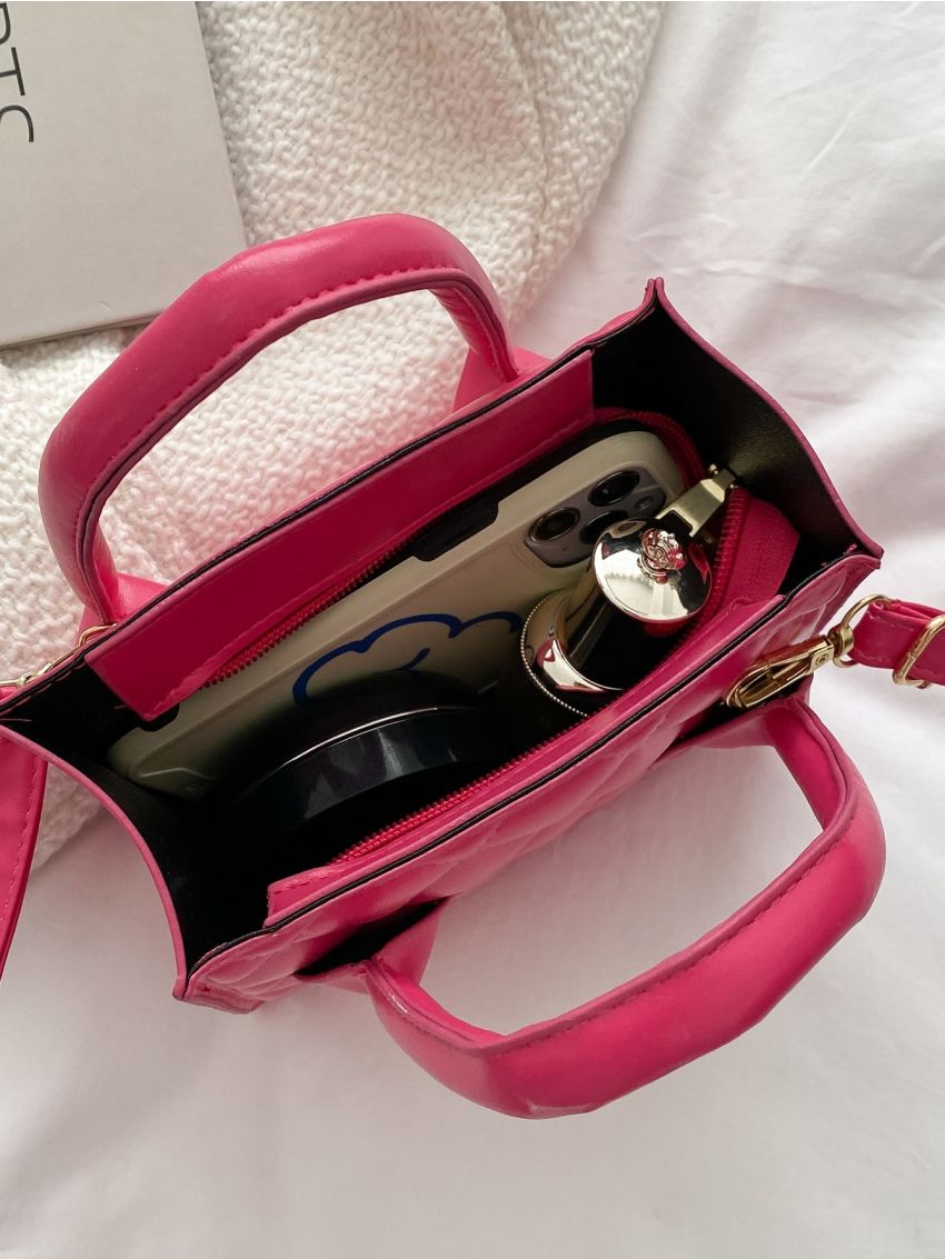 Mini Minimalist Textured Square Bag