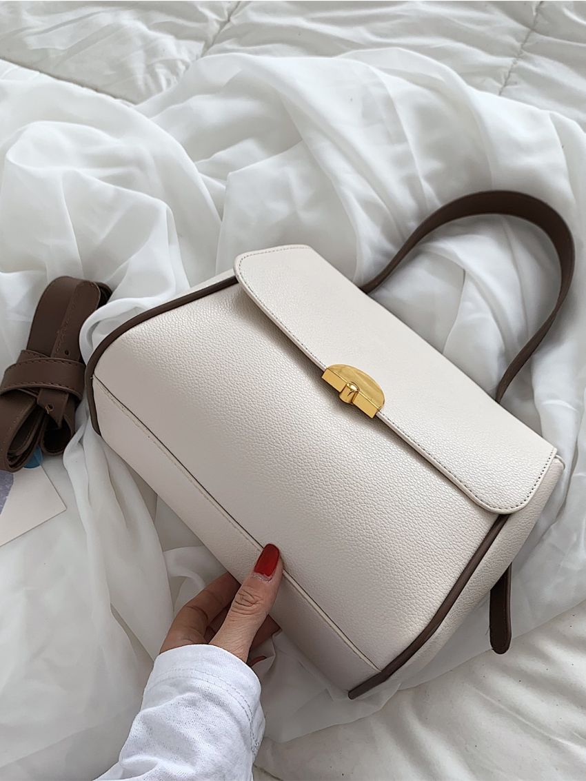 Minimalist Flap Shoulder Bag