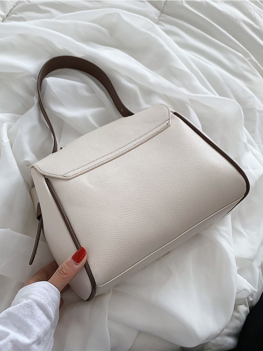 Minimalist Flap Shoulder Bag
