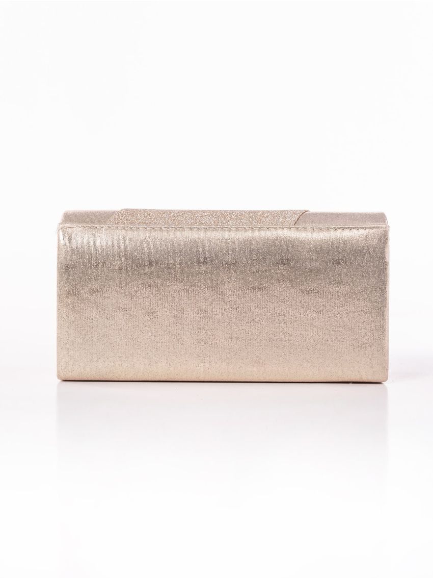 Mini Metallic Glitter Decor Chain Square Bag