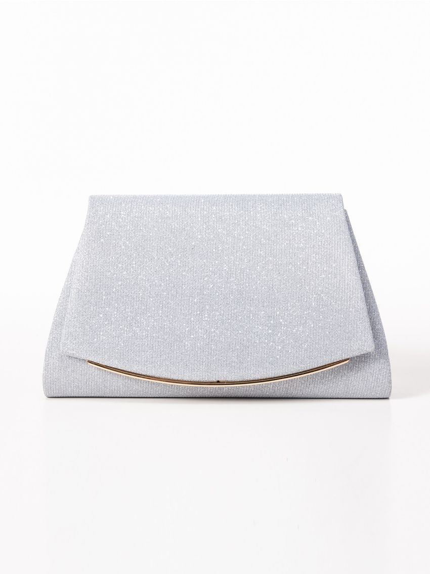 Metal Edge Flap Chain Bag