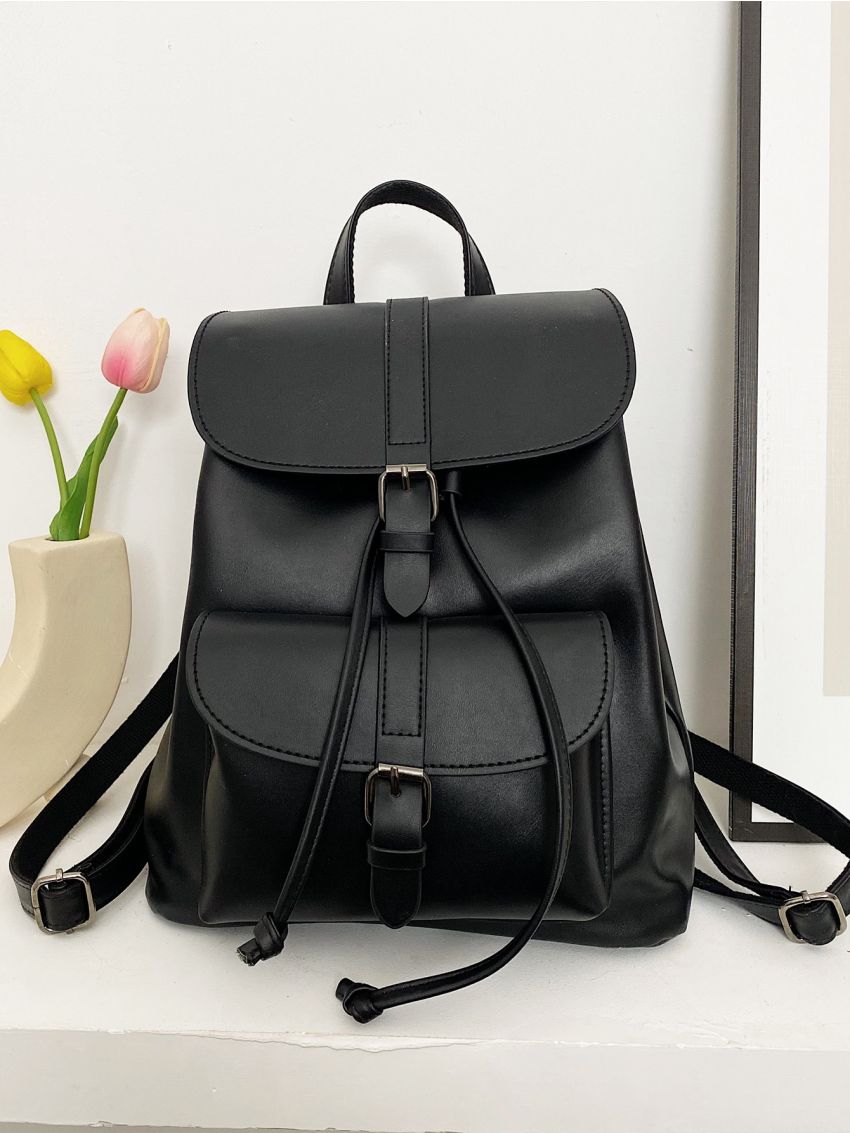 Minimalist Flap Backpack