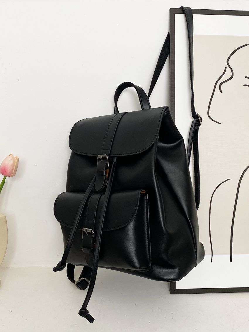 Minimalist Flap Backpack