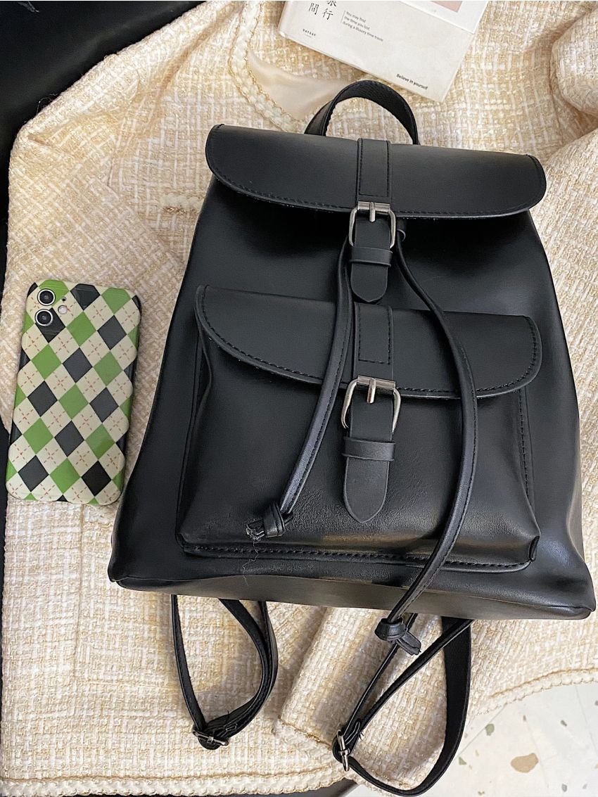 Minimalist Flap Backpack