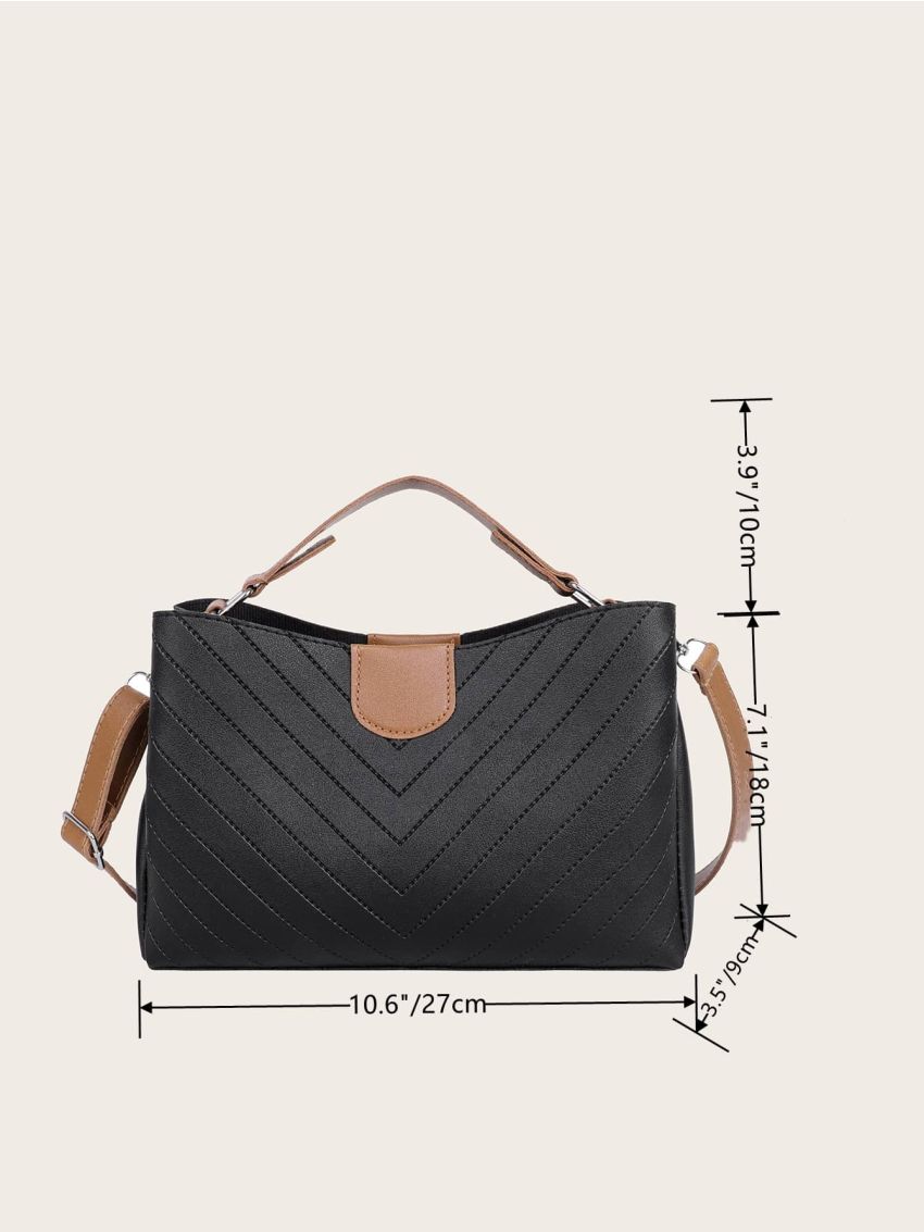 Chevron Bucket Bag
