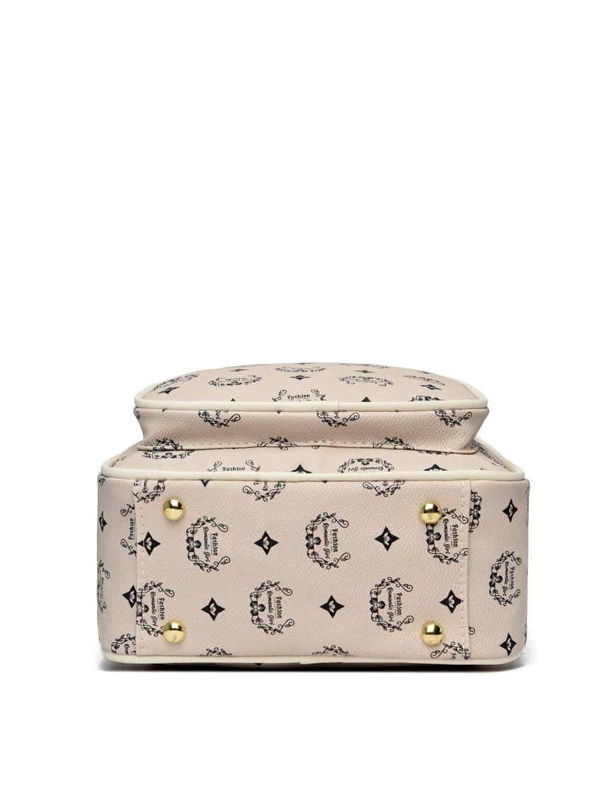 Tassel Decor All Over Print Classic Backpack