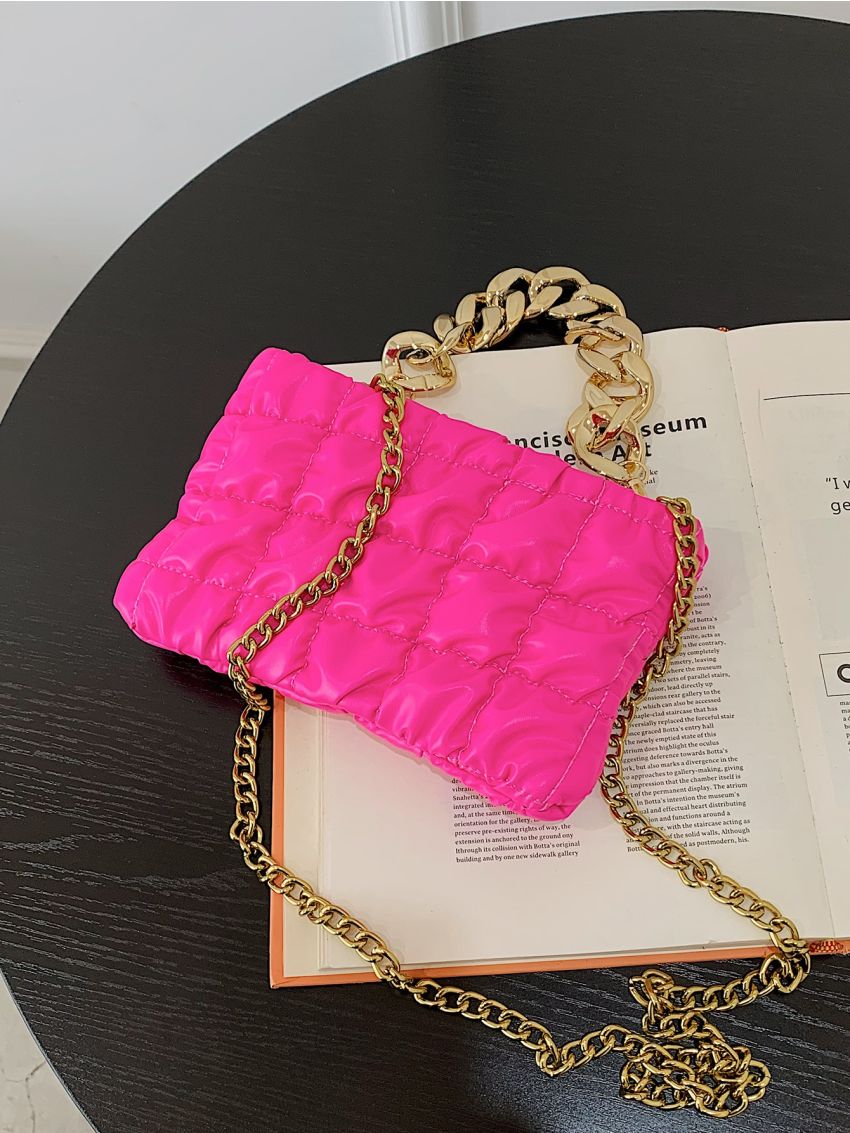 Minimalist Ruched Satchel Bag