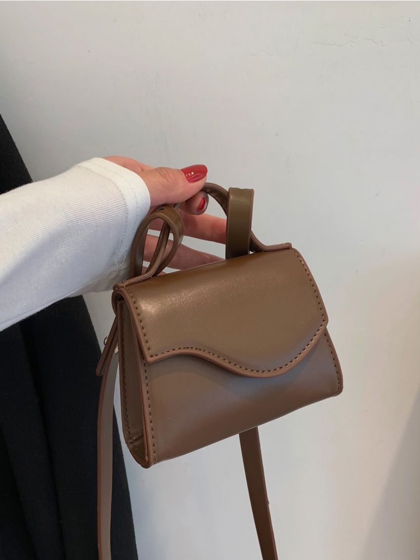 Mini Minimalist Flap Square Bag