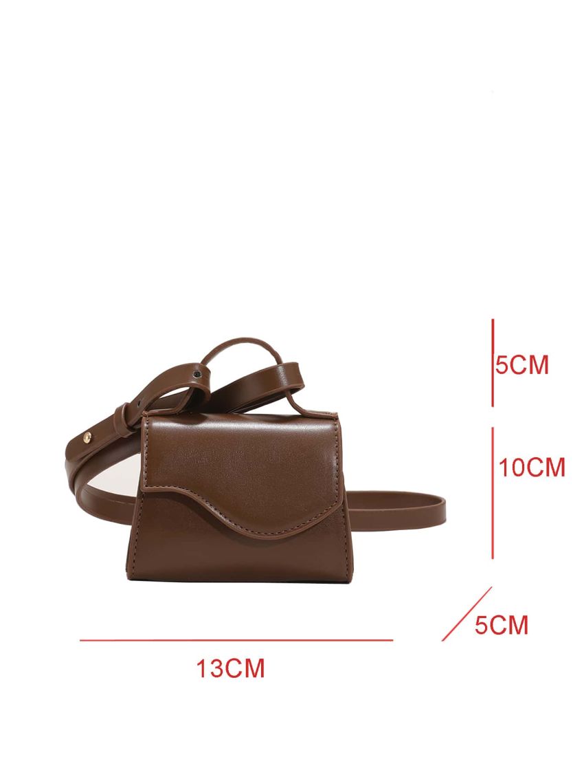 Mini Minimalist Flap Square Bag