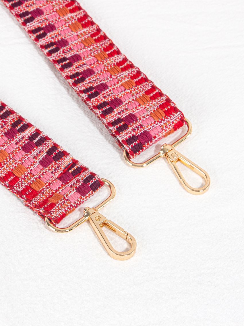 Geo Graphic Bag Strap