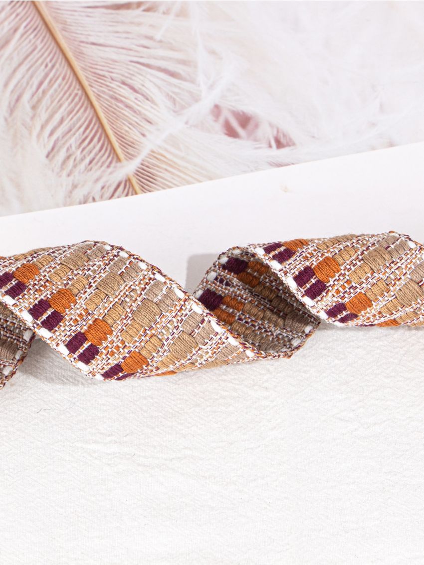 Colorblock Geometric Graphic Bag Strap