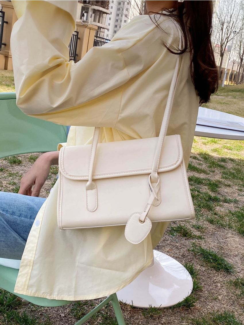 Minimalist Flap Shoulder Bag