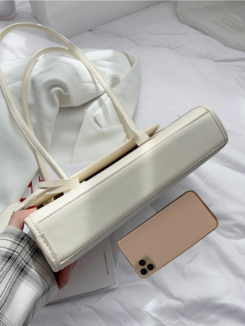 Minimalist Flap Shoulder Bag