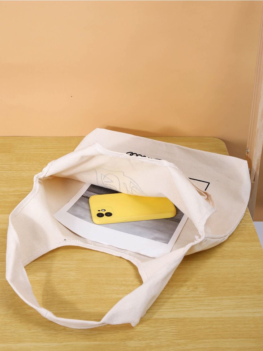 Abstract Figure Graphic Shopper Bag