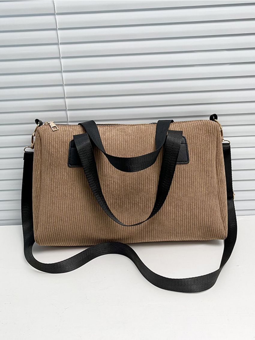 Minimalist Zip Top Handle Bag