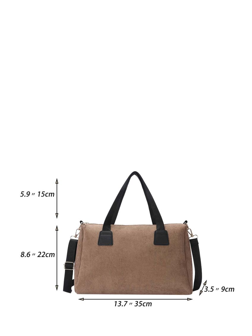 Minimalist Zip Top Handle Bag