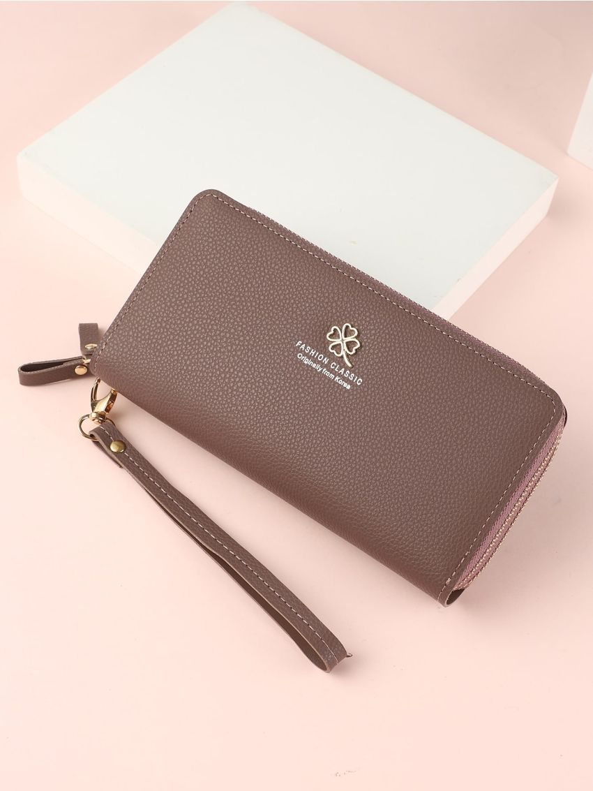 Letter Detail Long Wallet