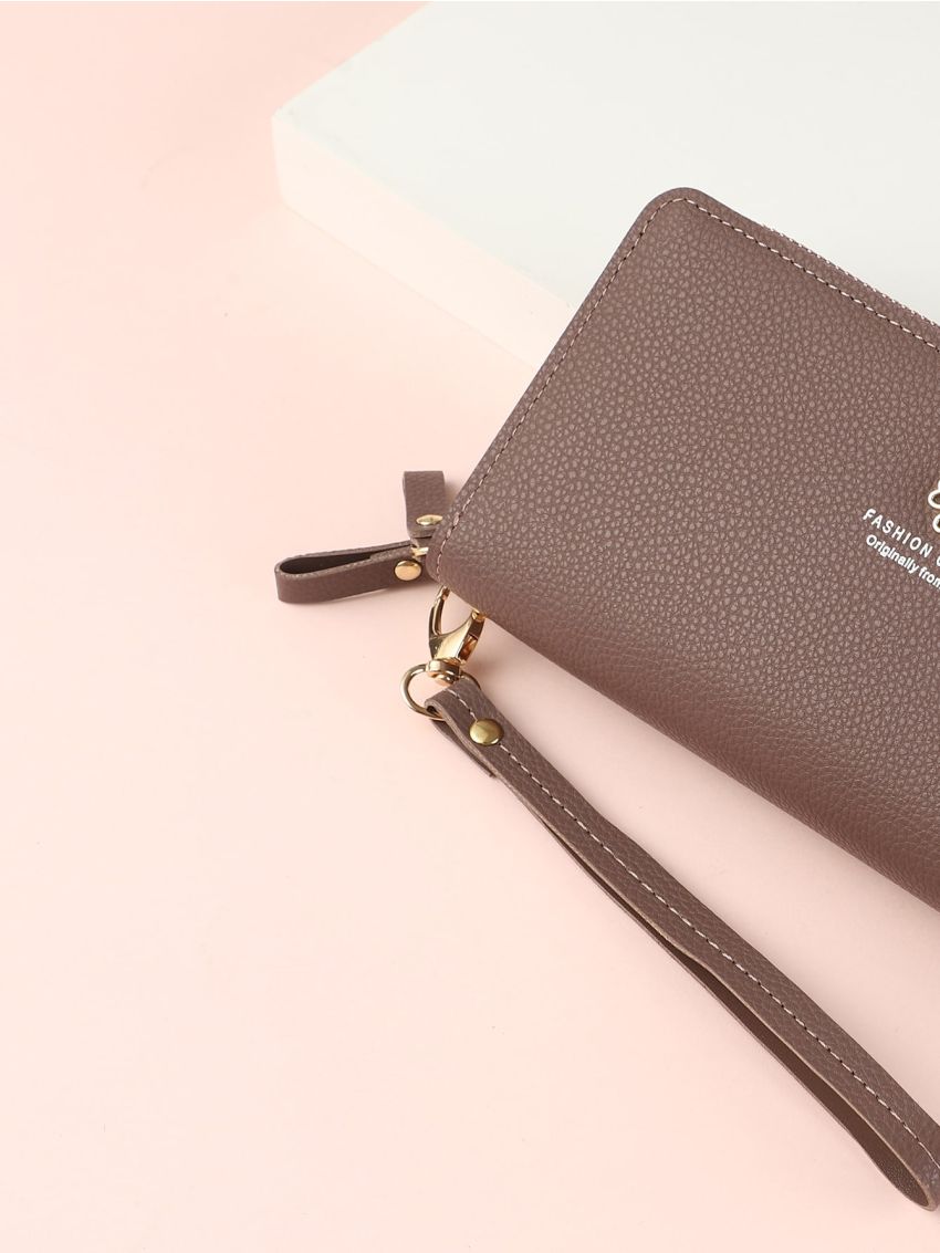 Letter Detail Long Wallet