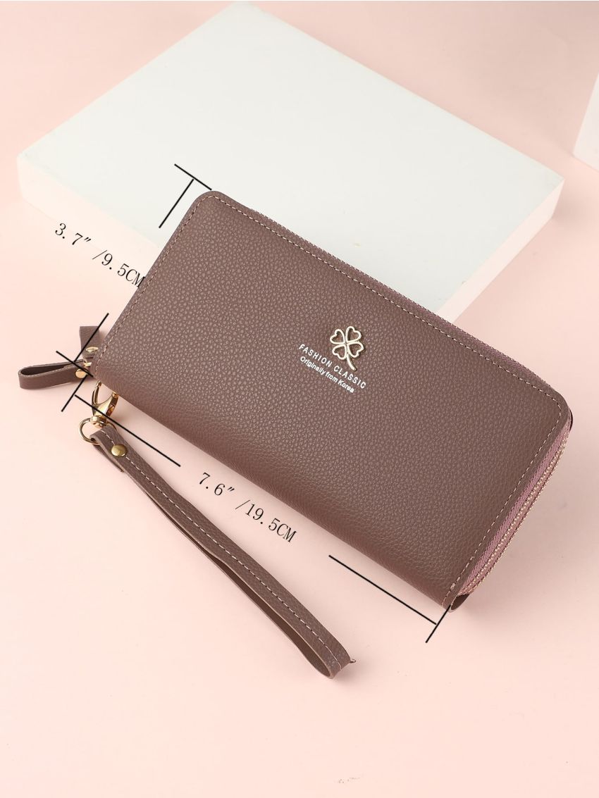 Letter Detail Long Wallet