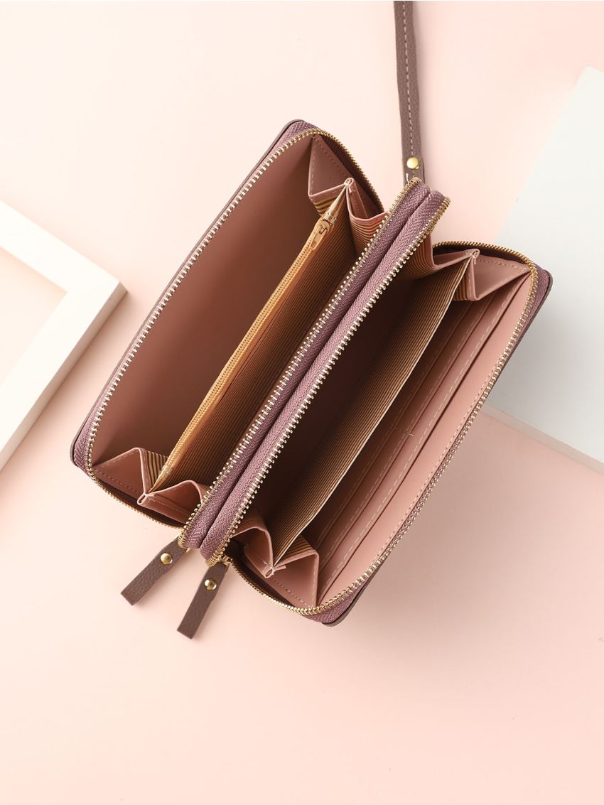 Letter Detail Long Wallet