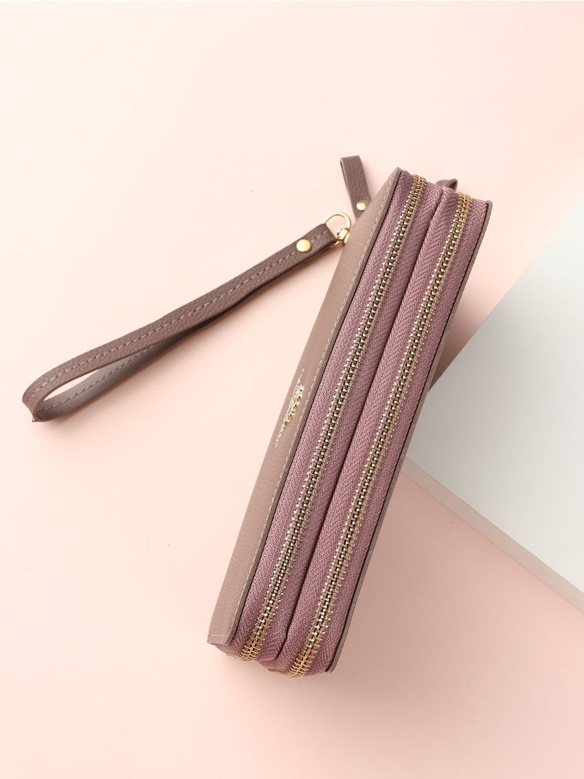 Letter Detail Long Wallet