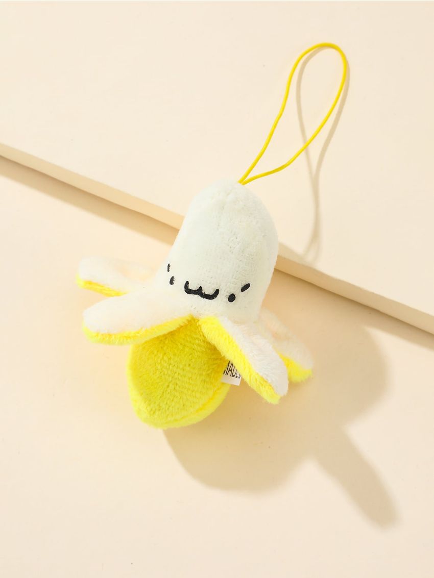 Cartoon Banana Design Bag Charm
