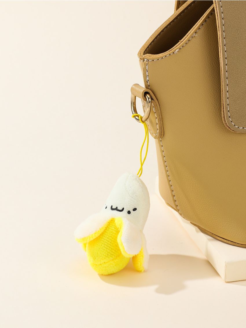 Cartoon Banana Design Bag Charm