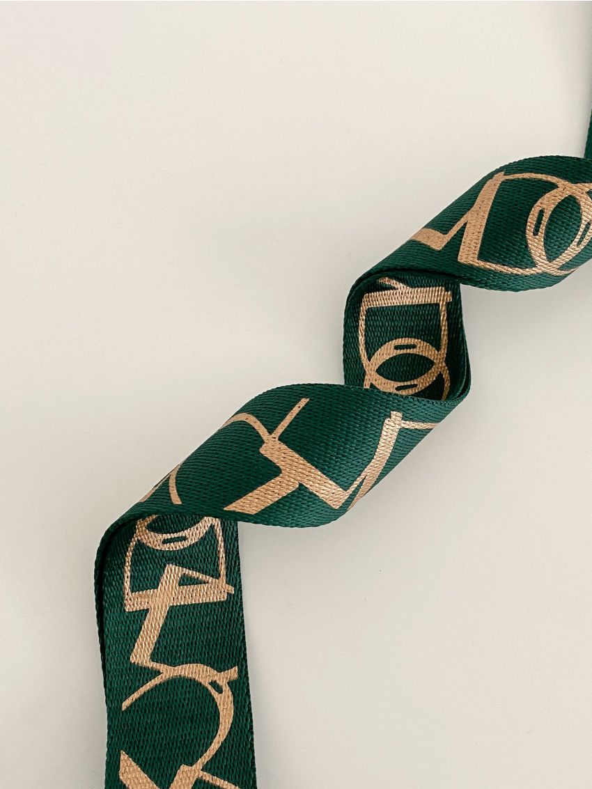 Allover Graphic Bag Strap