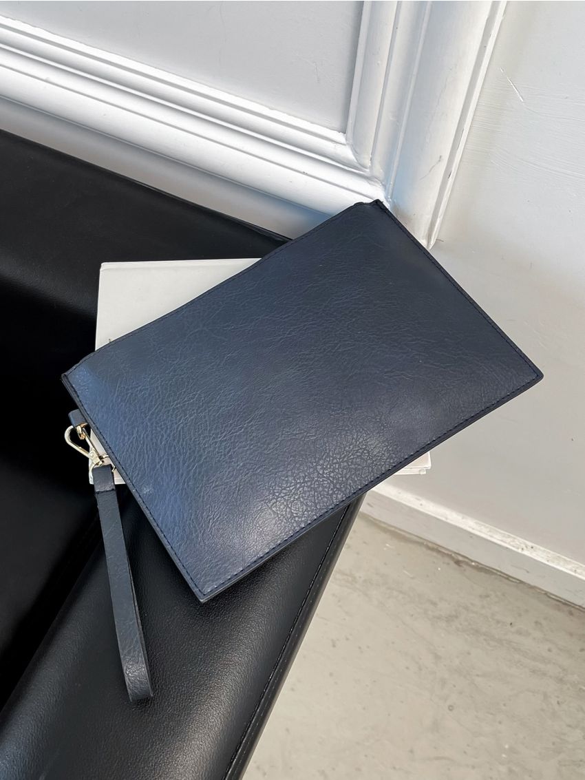 Geo Graphic Clutch Bag