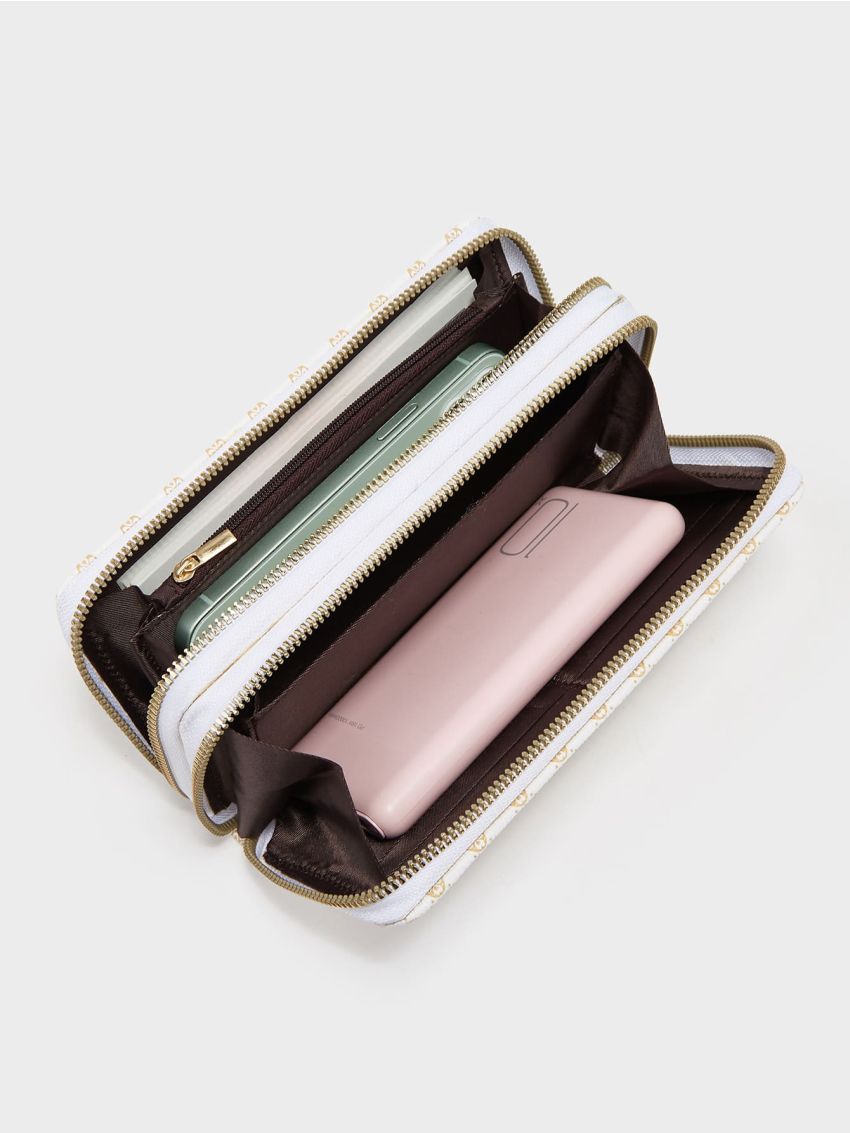 Geometric Graphic Long Wallet