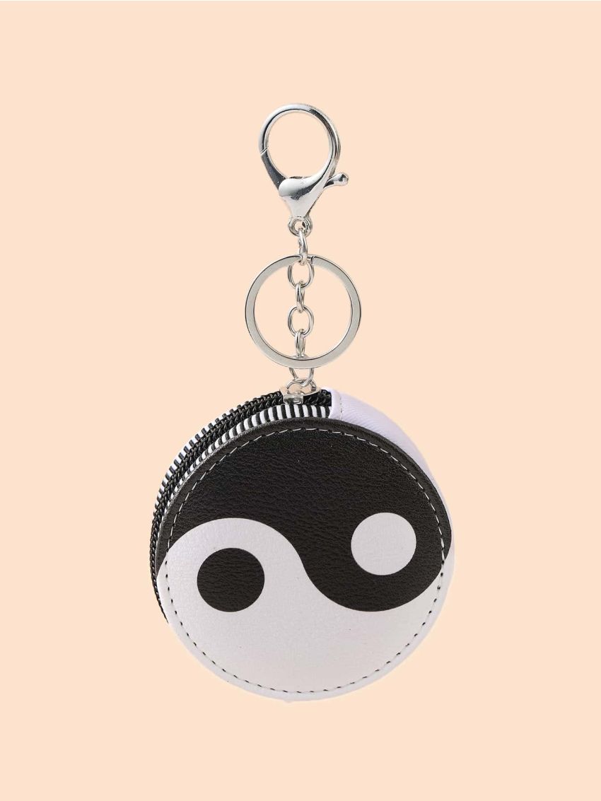 Yin & Yang Design Coin Purse