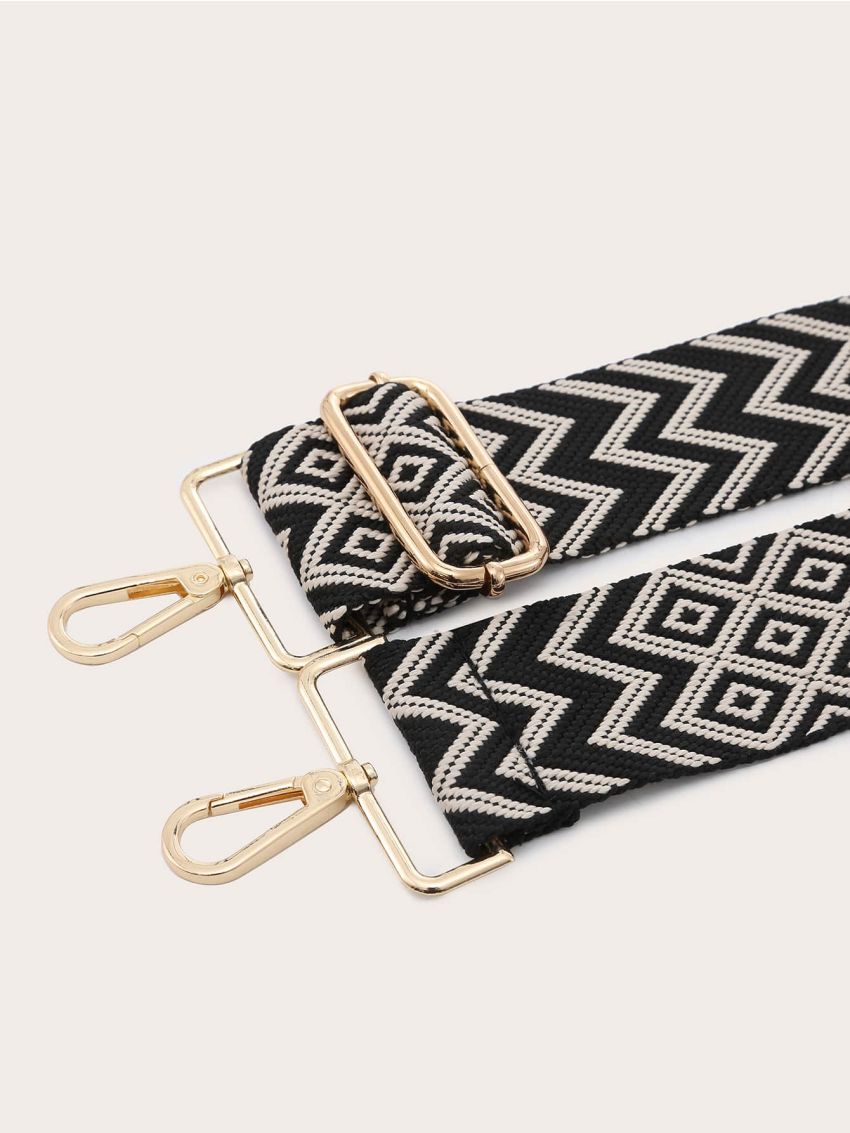 Geo Graphic Bag Strap