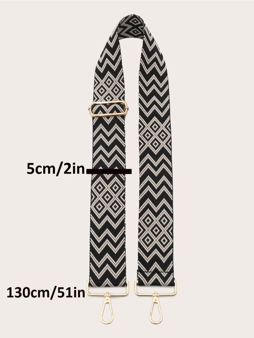 Geo Graphic Bag Strap